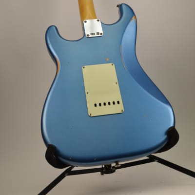 Fender Vintera Road Worn '60s Stratocaster - Lake Placid Blue image 7
