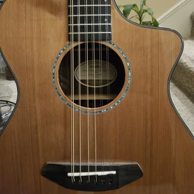 BREEDLOVE CONCERT SOLO CE 12 STRING ACOUSTIC 2019 - NATURAL WITH CUSTOM CASE image 2