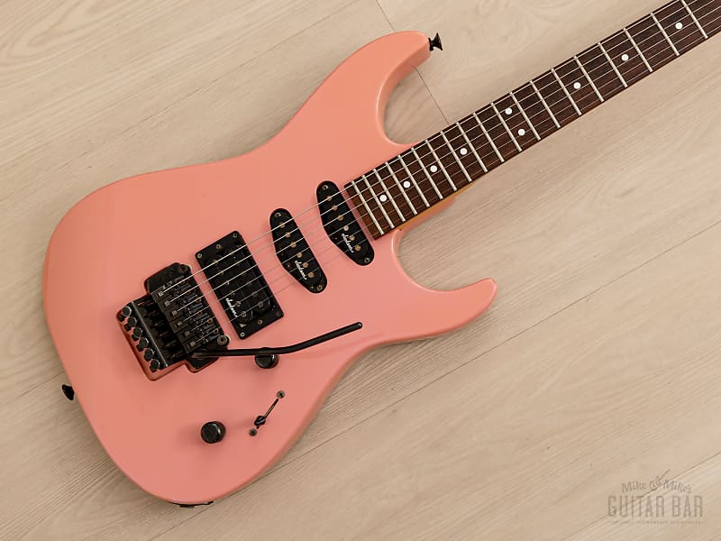 1989 Charvel Jackson DK-065-SSH Vintage Superstrat Bubblegum