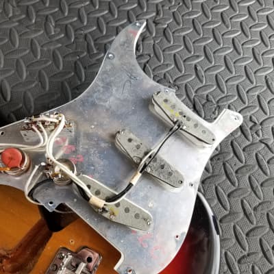 Incredible Find Vintage 1964 Fender Stratocaster As New Collector Grade Untouched Sweet Red Burst! image 21