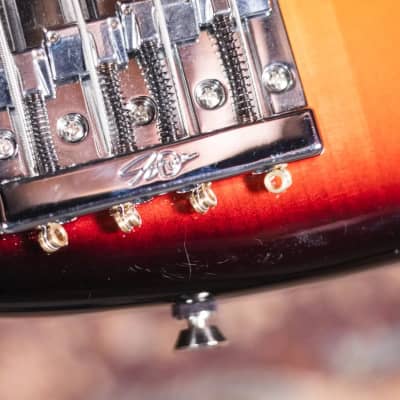 Fender Geddy Lee Jazz Bass - 3-Color Sunburst - Maple Fretboard w/Hardshell Case - Used image 19