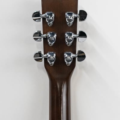 Yamaha FG-202 Nippon Gakki Orange Label Acoustic Guitar with Case - Natural image 7