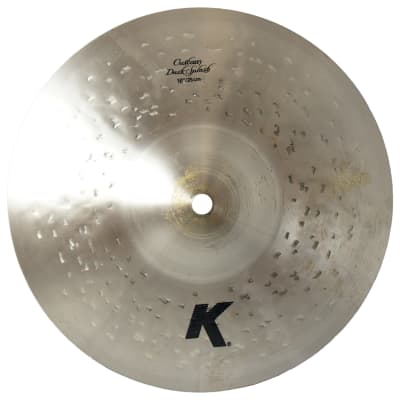 Zildjian 10" K Custom Series Dark Splash Paper Thin Drumset Cast Bronze Cymbal with Mid To High Pitch and Bright Sound K0932 image 1