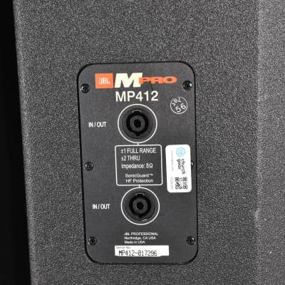 JBL MP412 12" Two-Way Passive Speaker (PAIR) CG003XS image 7