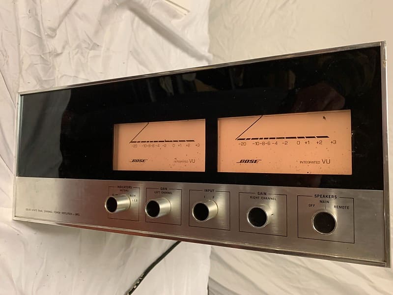 VINTAGE BOSE 1801 SOLID STATE DUAL CHANNEL POWER AMPLIFIER Reverb