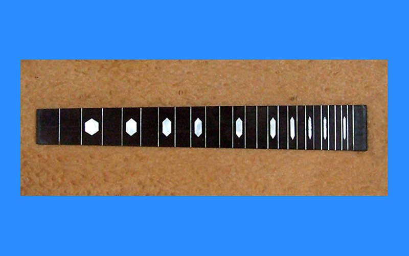 Bruce Wei, Lap Steel Fretboard w/MOP Inlay Scale 22