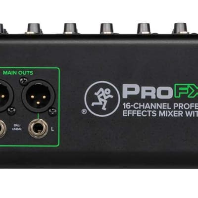 Mackie ProFX16v3 16-Channel 4-Bus Professional Effects Mixer w/USB ProFX16 v3 image 3