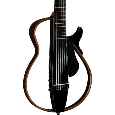 Yamaha Nylon String Silent Guitar Trans Black image 1