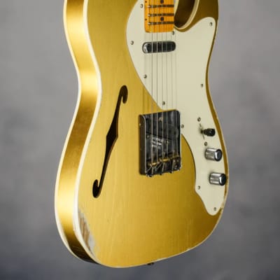 Fender Limited Thinline Loaded Nocaster Relic 2019 - Aged Gold image 4