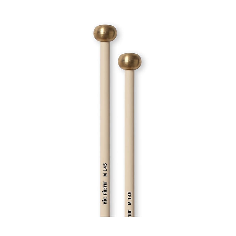 Vic Firth M145 Orchestral Series Brass Bell Mallets with Reverb