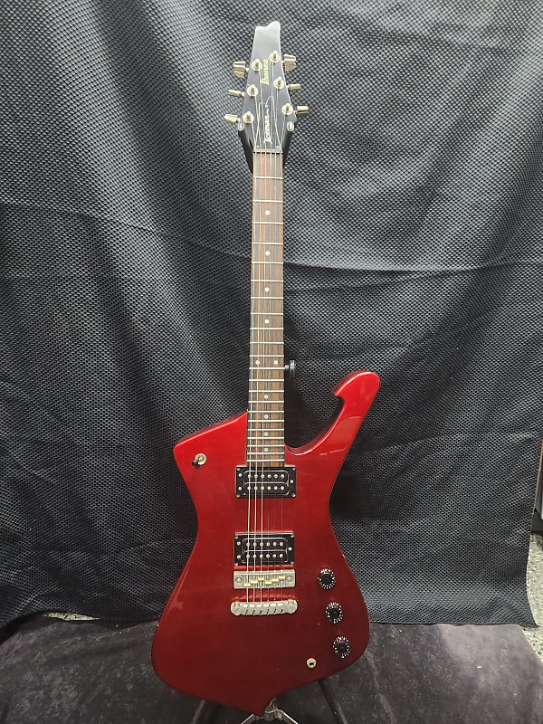 【iceman】 Ibanez Iceman Pink w/ OHSC (Used - 80s)