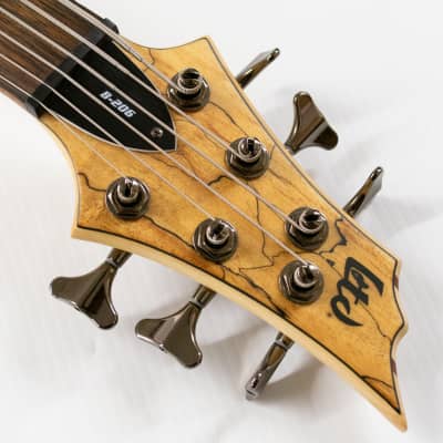 ESP LTD B-206SM 6-String Bass - Spalted Maple image 8