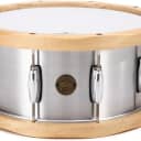 Gretsch Drums Gretsch 6.5x14 Aluminum Wood Hoop Snare Drum , S1-6514A-WH
