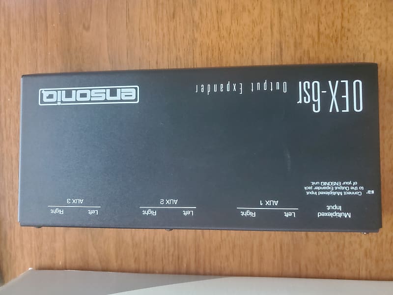 Ensoniq OEX-6SR output expander for ASR-10 with box, manual