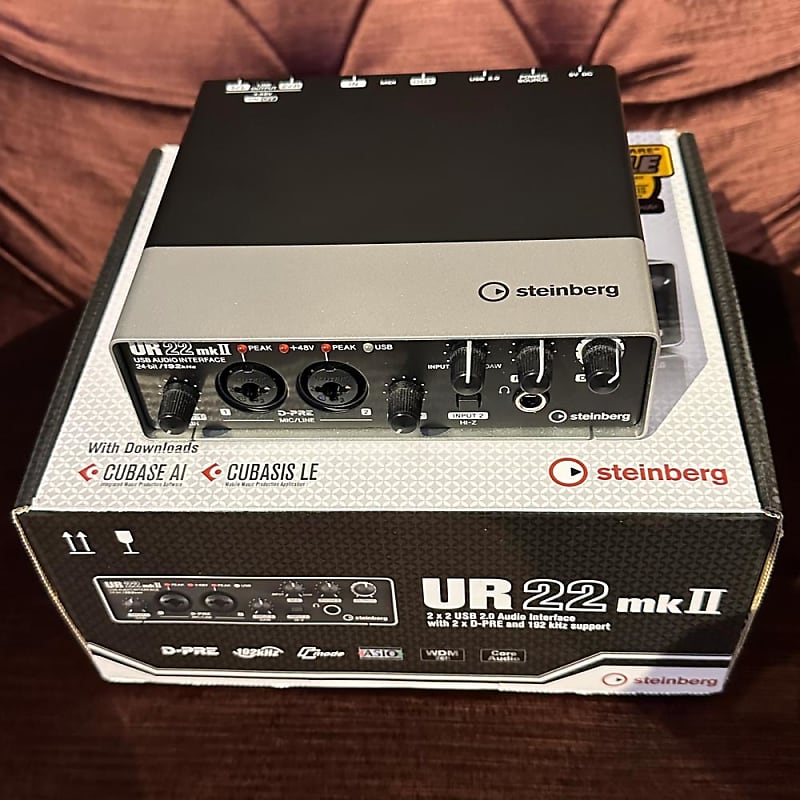 Steinberg UR22mkII 2 x 2 USB 2.0 Audio Interface (Pre-Owned) | Reverb