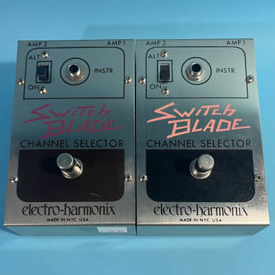 Electro Harmonix Switch Blade Vintage Switcher W/ Box Brown & Red Silkscreen! G3 image 9