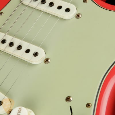 Fender Custom Shop Limited '62/'63 Stratocaster Journeyman Relic - Aged Fiesta Red image 20