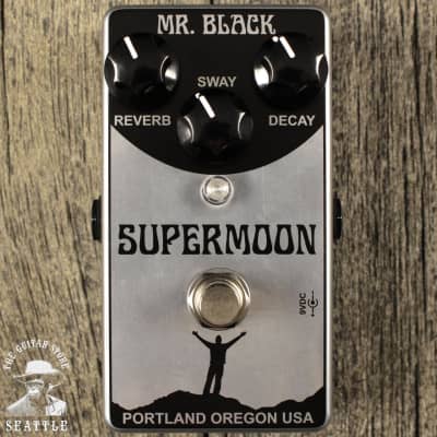 Mr. Black Supermoon Reverb Pedal - Chrome Edition image 1