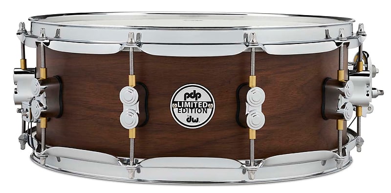 PDP LTD Maple/Walnut Snare, Natural Satin, 5.5x14 | Reverb