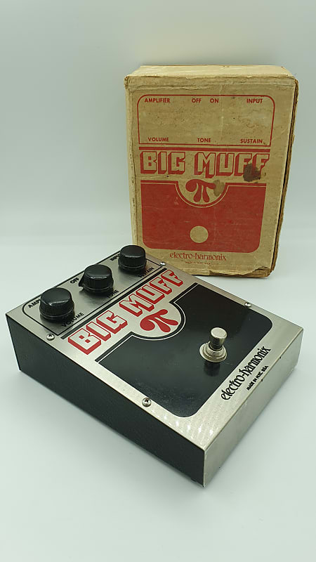 Big Muff π V3 First addition, 1977 Graphics with no “AC