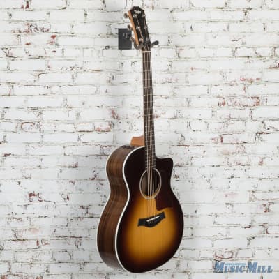 Taylor - 214ce-SB DLX - Acoustic-Electric Guitar - Layered Rosewood Back and Sides Sunburst w/ Gold Hardware - (USED) image 11