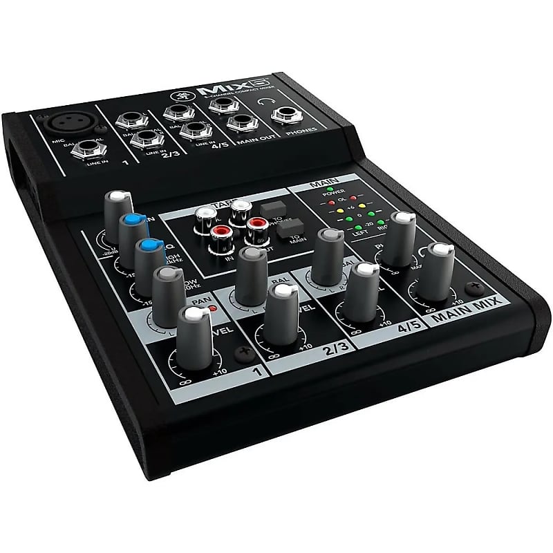 【そそそ】MACKIE MIX5 アナログミキサー 5ch MACKIE MIX5 5チャンネル コンパクト ミキサー マッキー