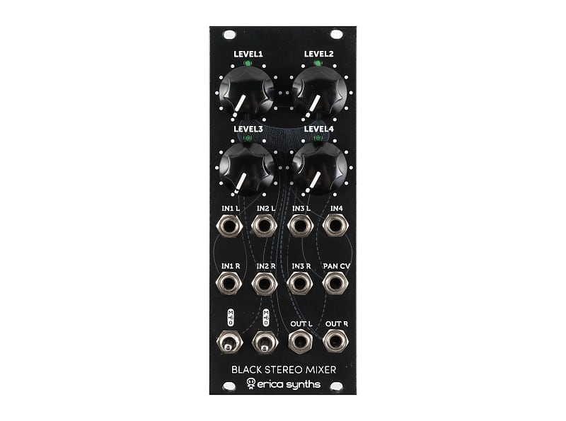 Erica Synths Black Stereo Mixer V2