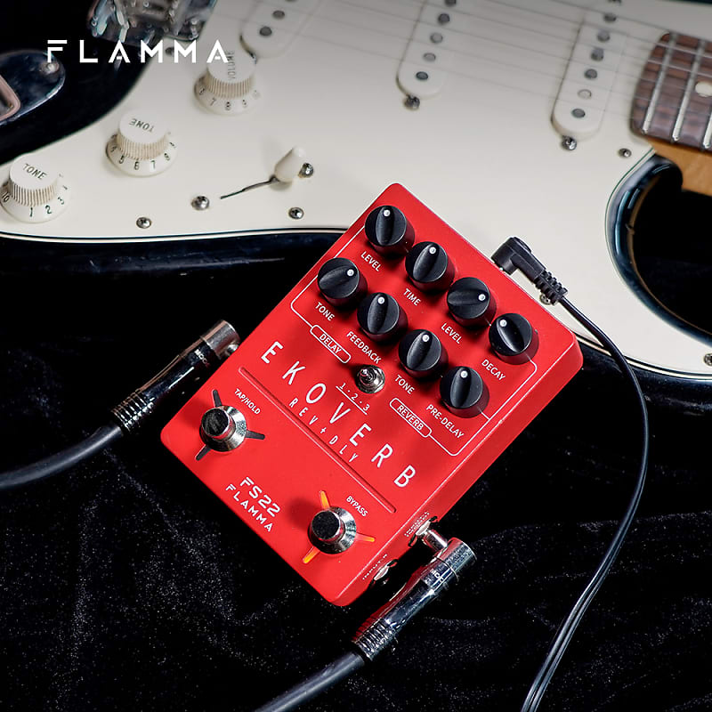 Flamma FS22 Ekoverb Dual Reverb Delay Pedal | Reverb Canada