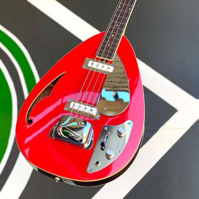 VOX Limited Edition Tear Drop Bass - Racing Red image 7