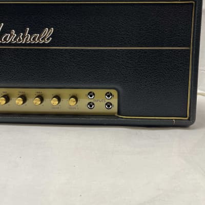 Marshall Model 1959HW Hand-Wired handwired JMP Super Lead 100 Watt 2-Channel Tube Guitar Amplifier Head 2021 Reissue - Local Pickup Only image 3