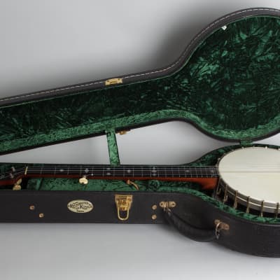 W. A. Cole  Eclipse #2500 5 String Banjo (1910), ser. #4081, black tolex hard shell case. image 10