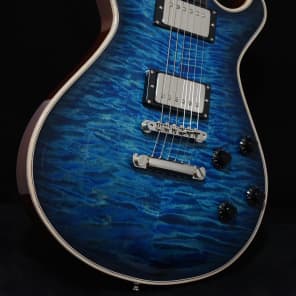 Knaggs Guitars Steve Stevens SSC in Ocean Blue Burst with Tier 1 Top plus Signed Raygun & Backplate image 4