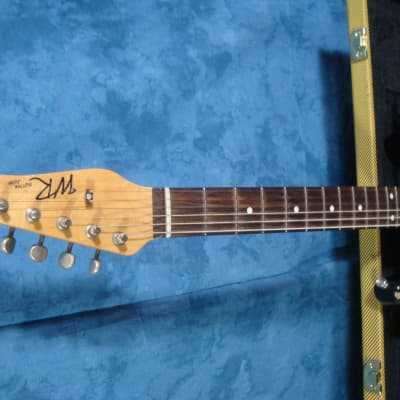WR Custom Strat Korina Wood Guitar 3 Color Sunburst 2014 image 15