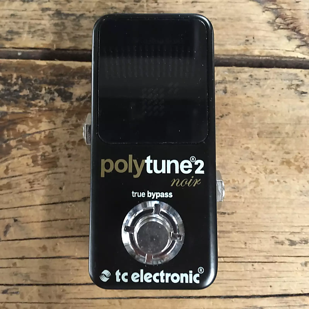 TC Electronic PolyTune 2 Noir Tuning Pedal | Reverb