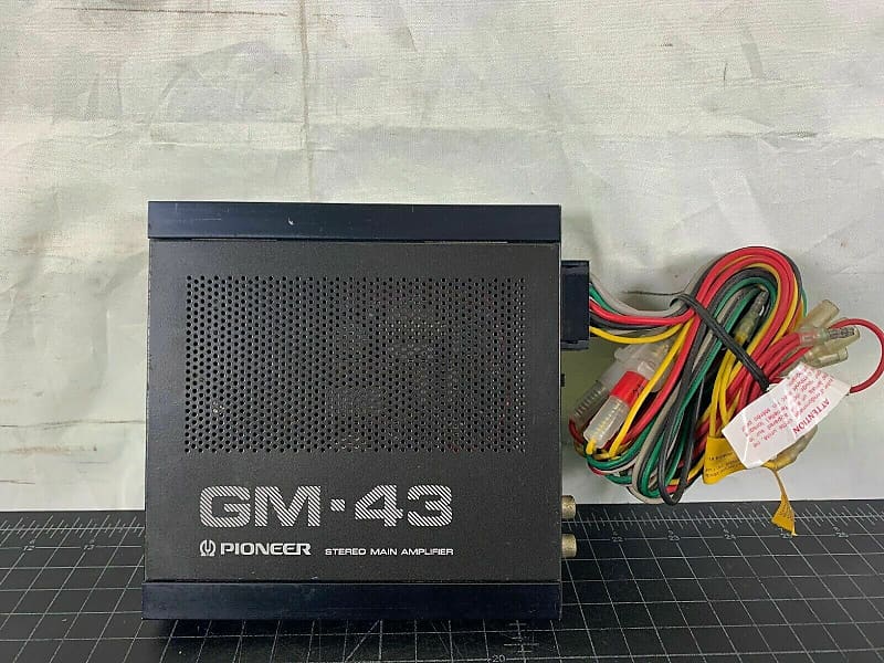 Old School Pioneer Car Amplifier edu.svet.gob.gt