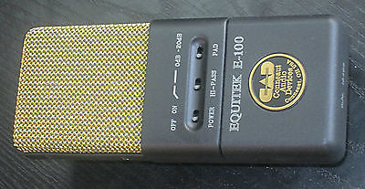 CAD E-100 Equitek コンデンサマイク　ジャンク❗️ Rare Vintage CAD Equitec E100 1990's Condenser Microphone