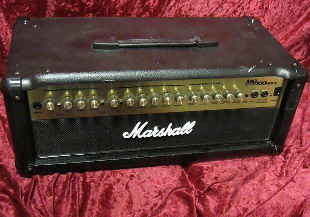 Marshall MG MG100HDFX 2-Channel 100-Watt Solid State Guitar Amp Head 2004 - 2008 image 1