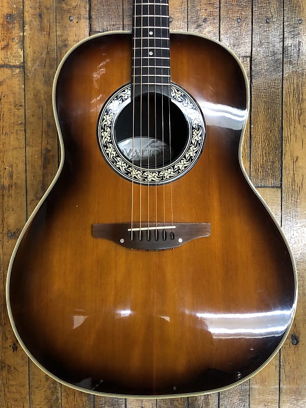 Ovation USA 1111-1 Balladeer Sitka Spruce Acoustic Guitar 1974 Sunburst w/Original Hard Case image 1