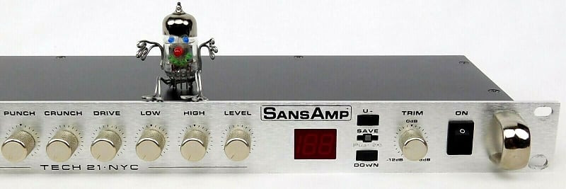 Tech 21 NYC SansAmp PSA 1.1 Tonehunter Moded + Made in USA +
