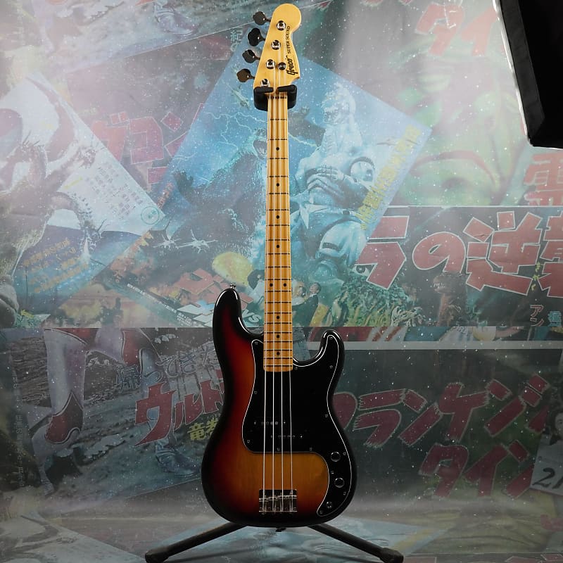 Greco PB600 Super Sound Precision Bass 1981 Sunburst MIJ JV