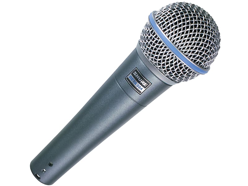Shure Beta 58A Handheld Supercardioid Dynamic Microphone image 1