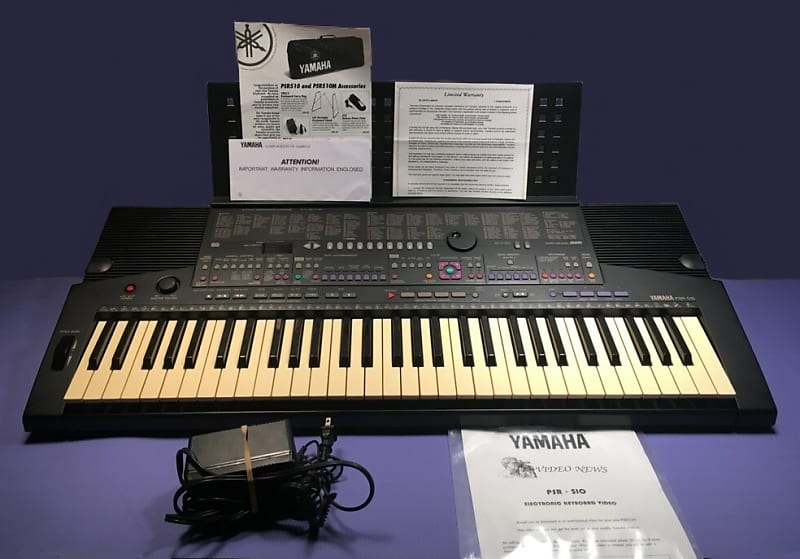 Yamaha PSR-510 Arranger Synthesizer Keyboard