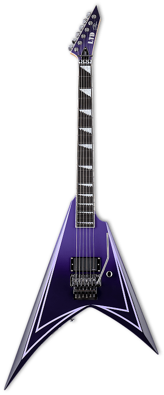 ESP LTD ALEXI HEXED Purple Fade w/Pinstripes w/Case (B Stock) image 1