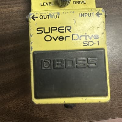 BOSS SD-1 | SUPER OverDrive | Made in Taiwan | Vintage