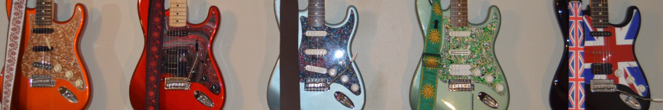 Stratocaster Design - Fender Stratocaster HOT ROD Shop/GG USA