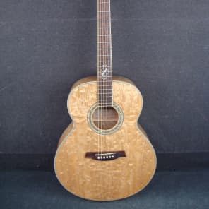 Ibanez Exotic Wood Series EW20ASNT1201 Quilted Ash Acoustic Guitar image 1