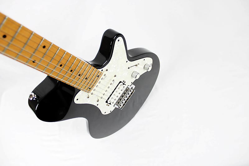 Godin SD24 HSS - Black | Reverb