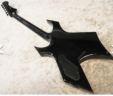 B.C. Rich NT warlock Hardtail Trans Black Japan Limited series