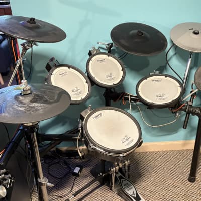 Roland TD-25 V-Drum Kit with Mesh Pads 2010s - Black