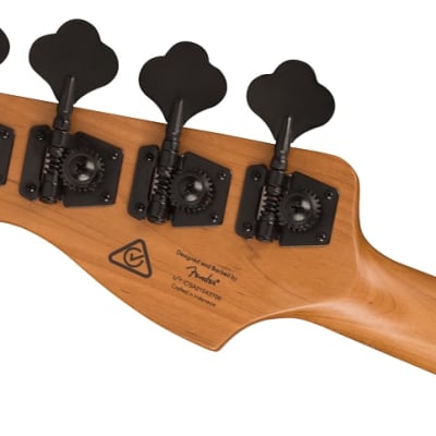 Squier Contemporary Active Precision Bass PH, Laurel Fingerboard, Black Pickguard, Sunset Metallic image 7